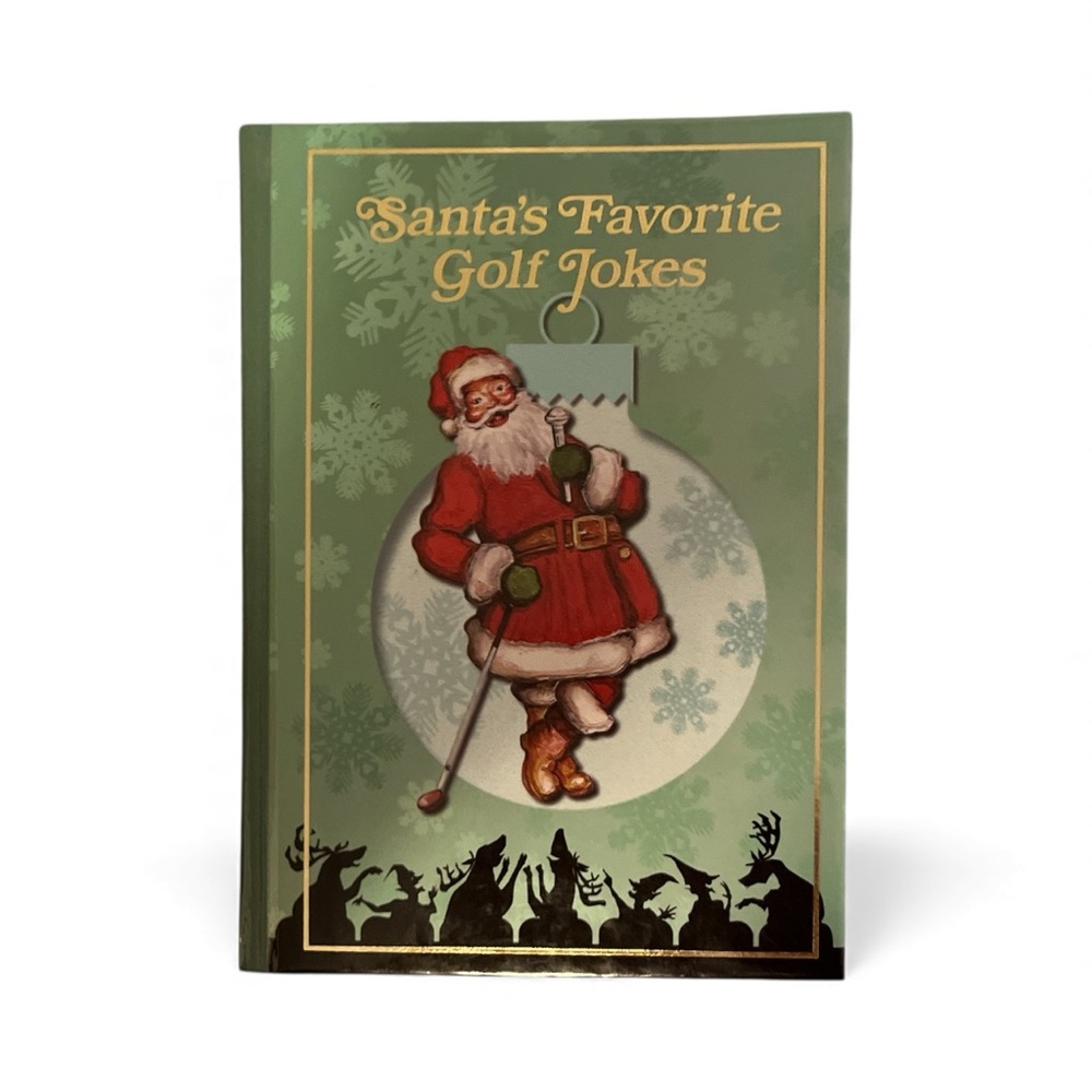 Santa's Favorite Golf Jokes Book - Green Cover